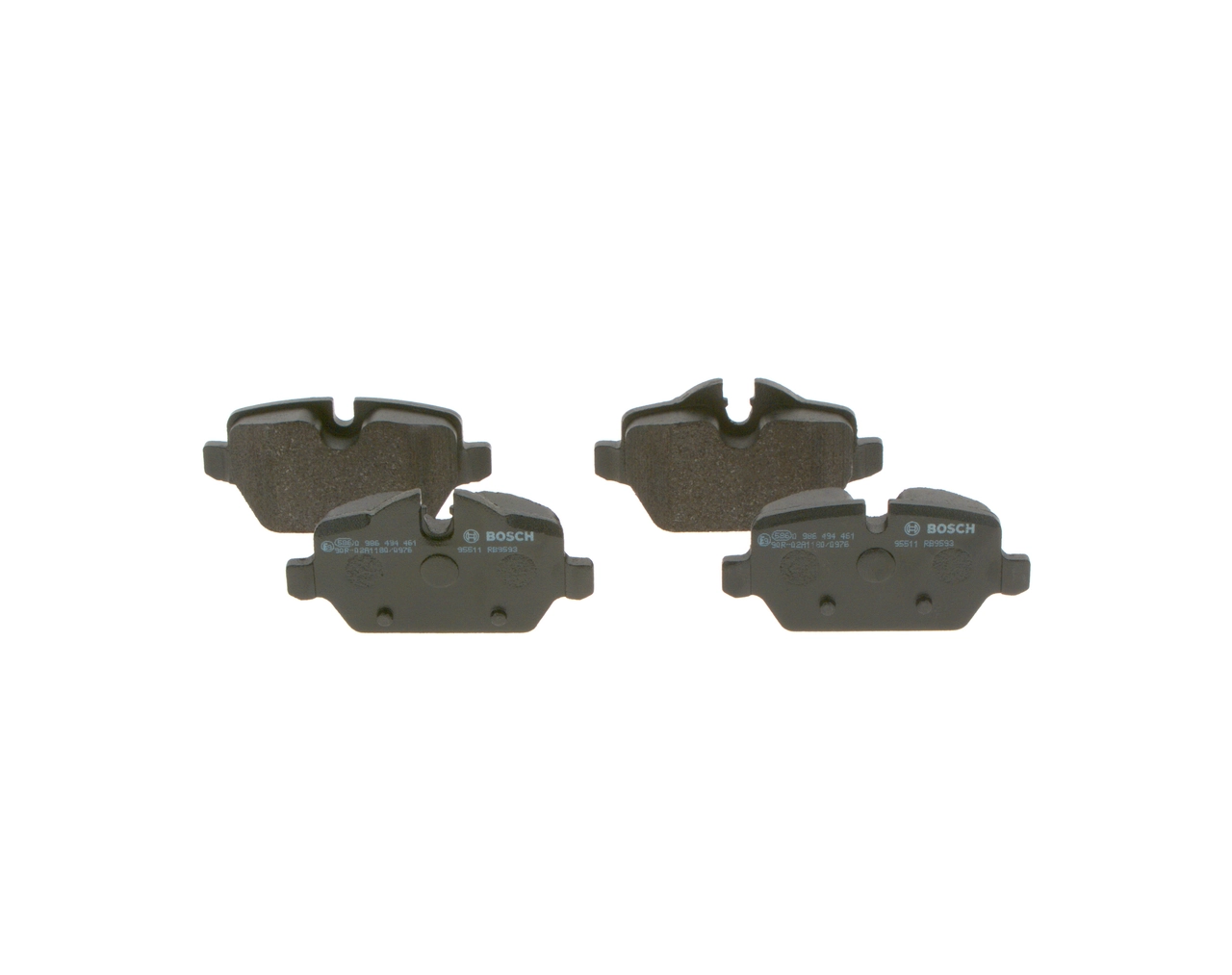 Brake Pad Set, disc brake 0 986 494 461