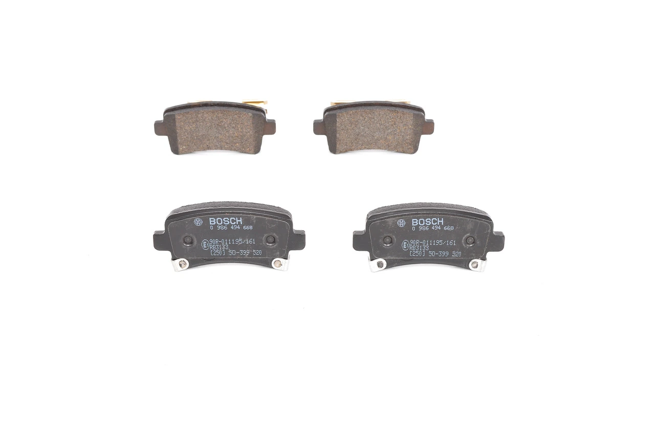 Brake Pad Set, disc brake 0 986 494 668