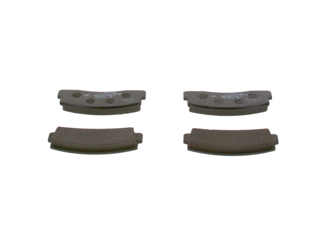 Brake Pad Set, disc brake 0 986 466 601