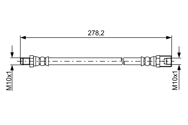 Brake Hose 1 987 481 846