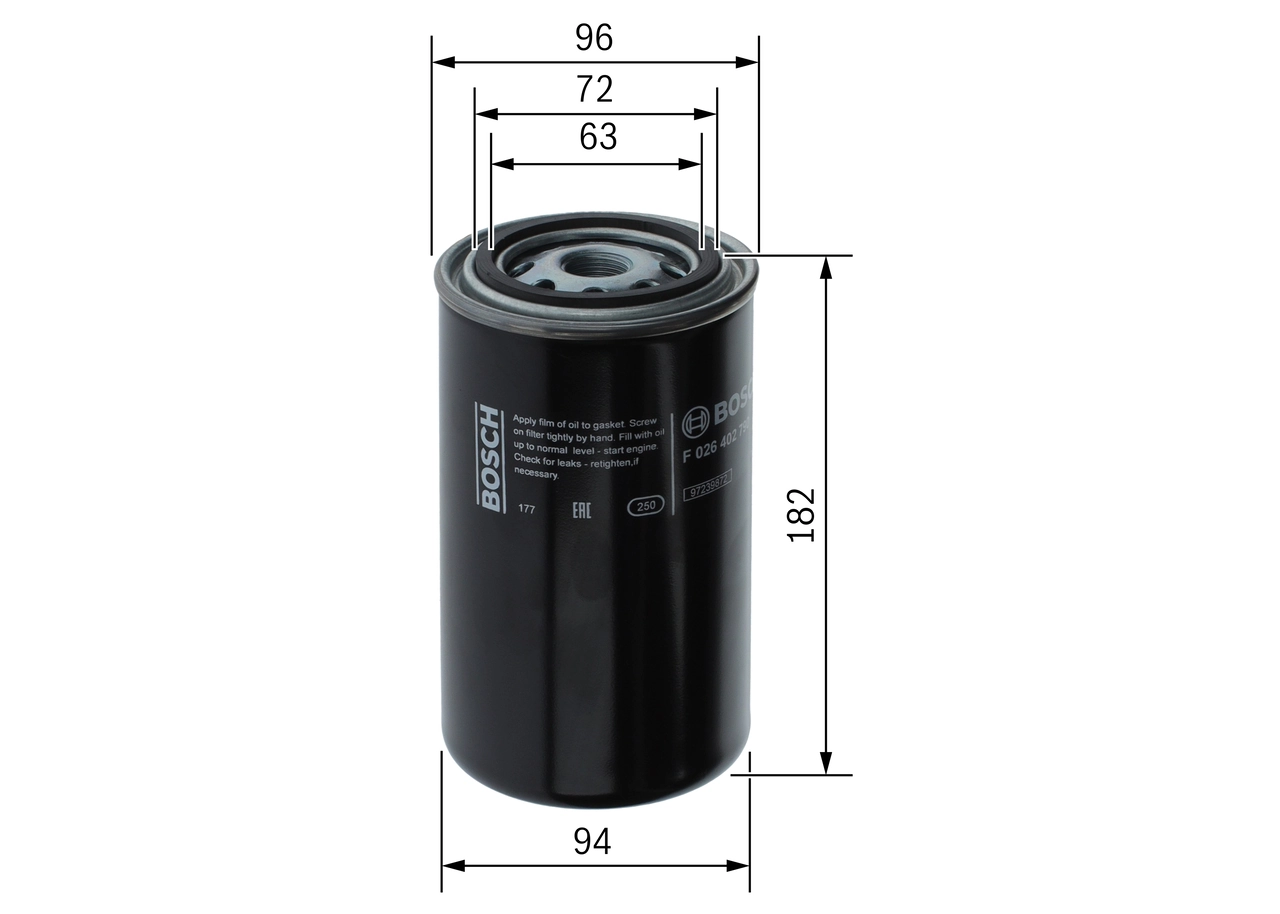 Fuel Filter F 026 402 790