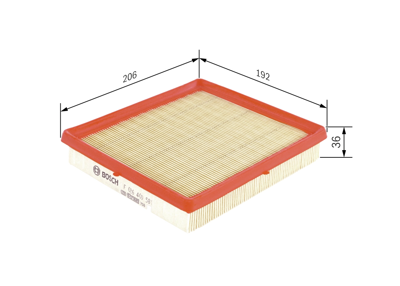Air Filter F 026 400 581