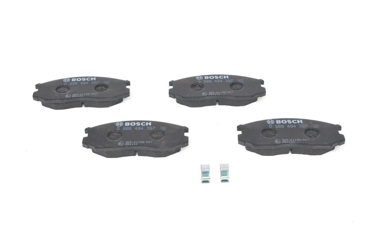Brake Pad Set, disc brake 0 986 494 397