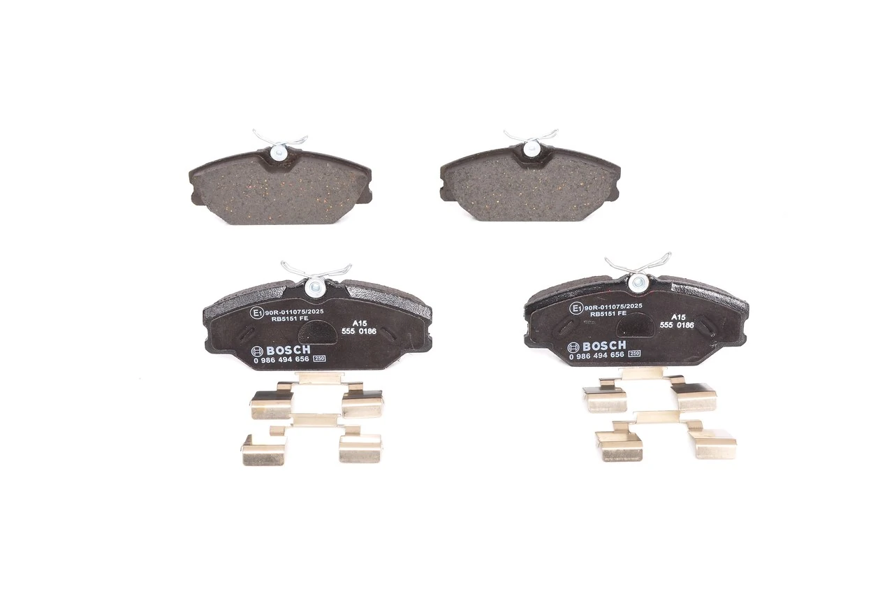 Brake Pad Set, disc brake 0 986 494 656