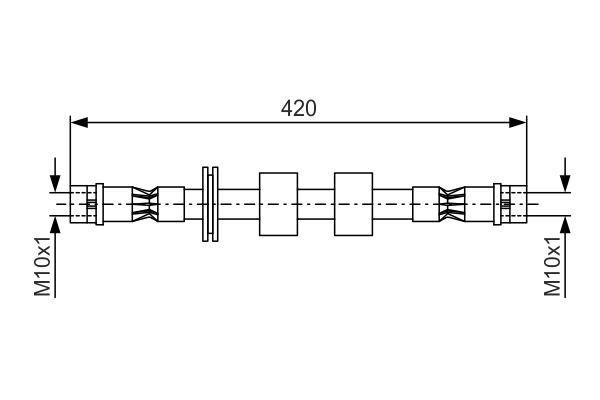 Brake Hose 1 987 476 414