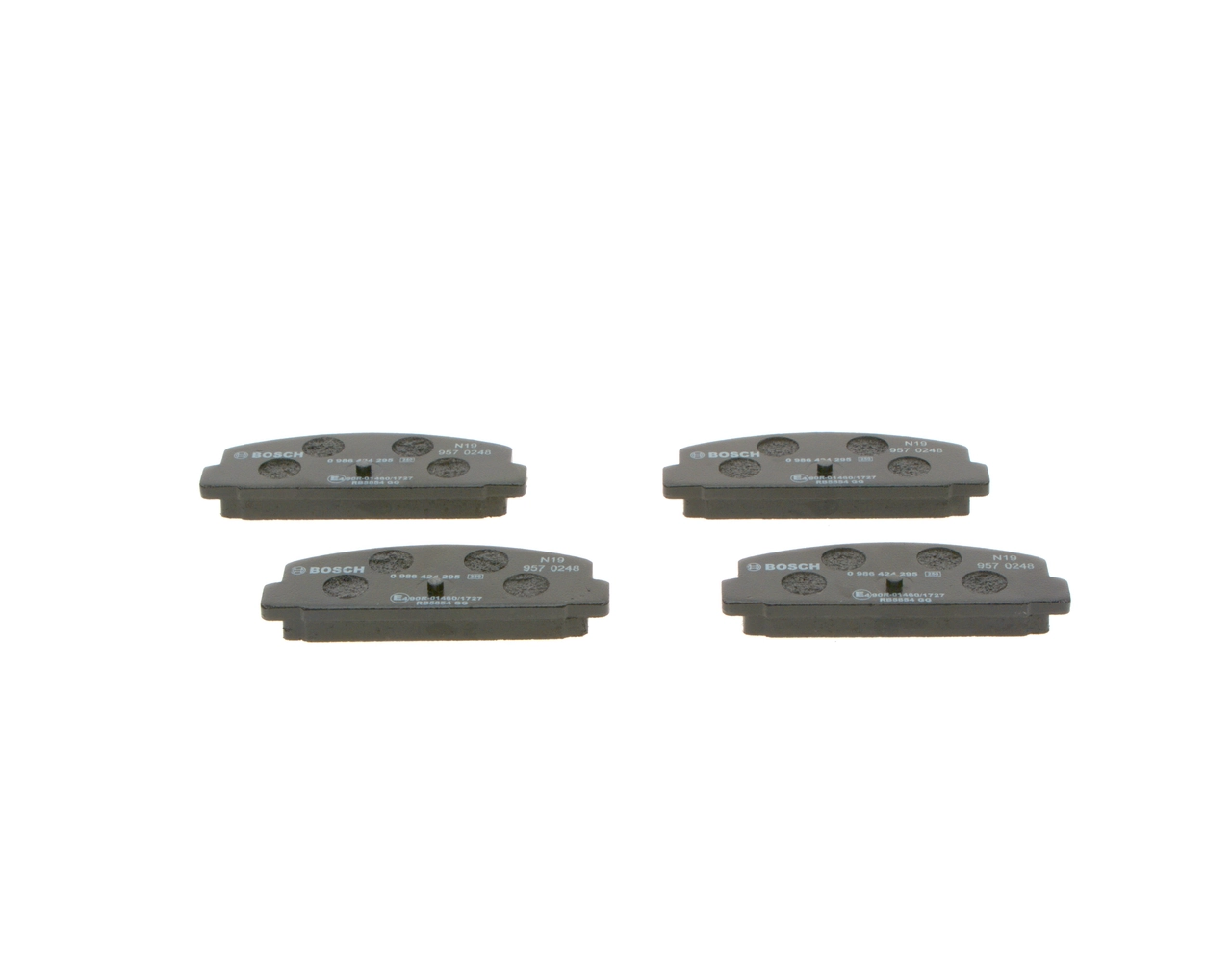 Brake Pad Set, disc brake 0 986 424 295