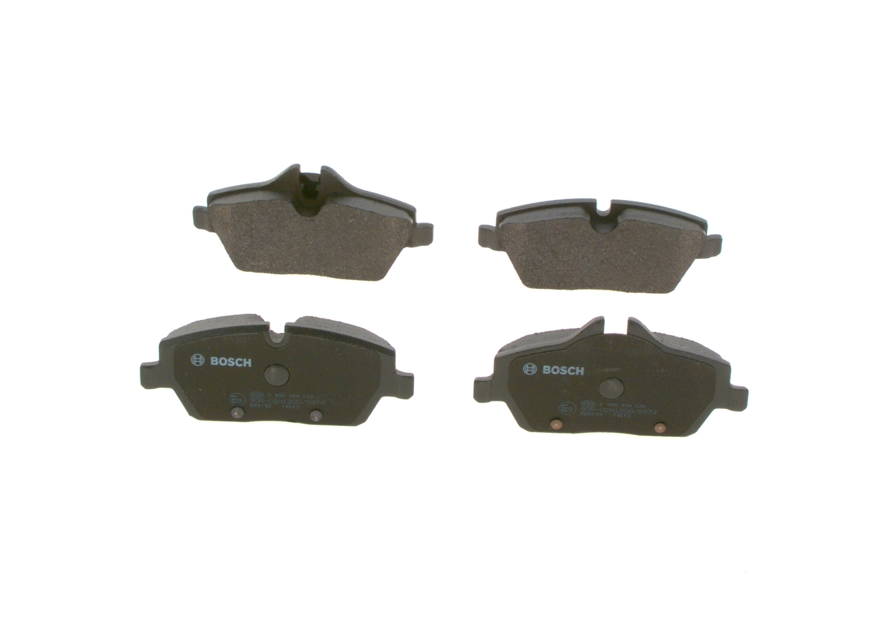 Brake Pad Set, disc brake 0 986 494 120