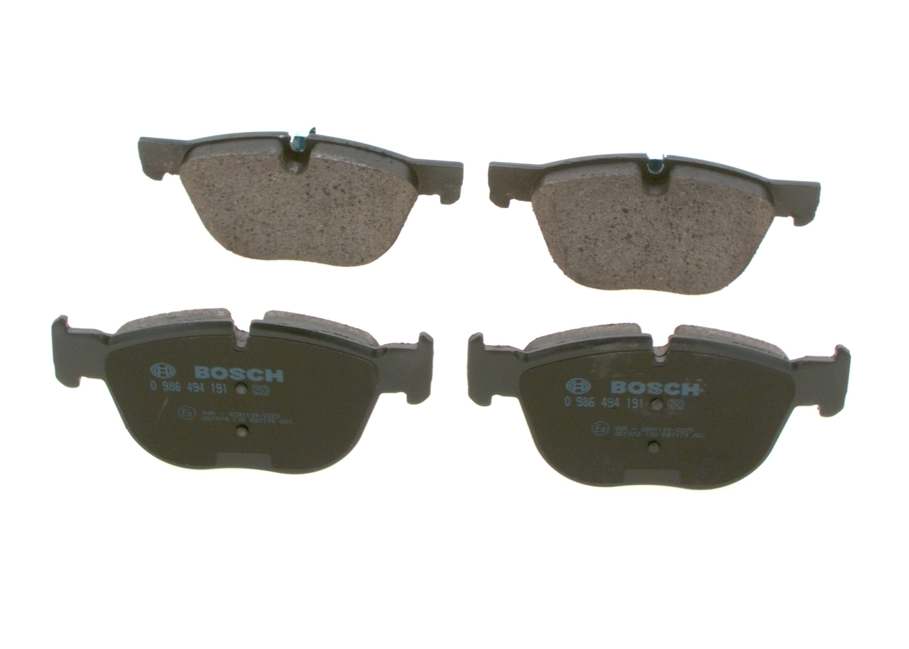 Brake Pad Set, disc brake 0 986 494 191