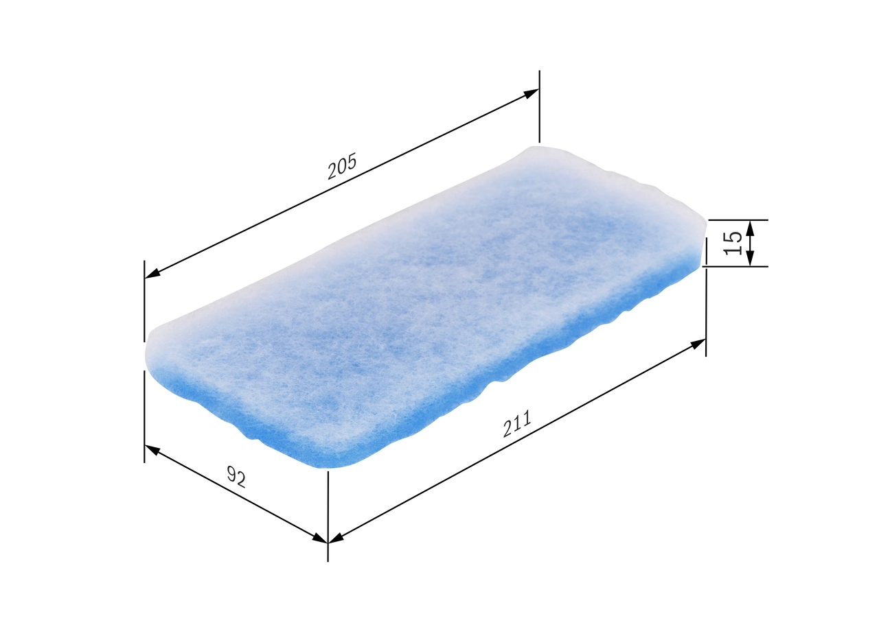 Filter, cabin air 1 987 435 047