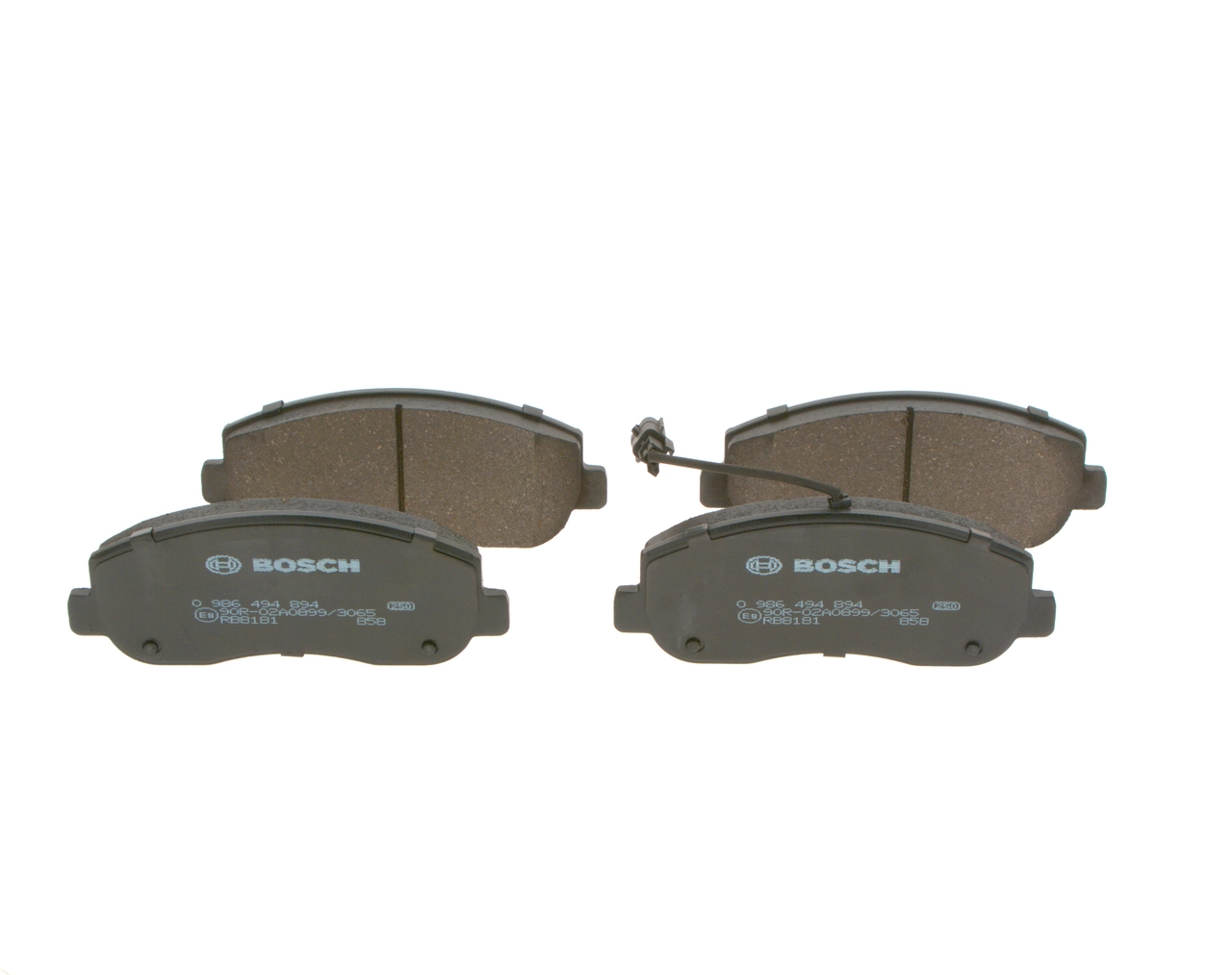 Brake Pad Set, disc brake 0 986 494 894