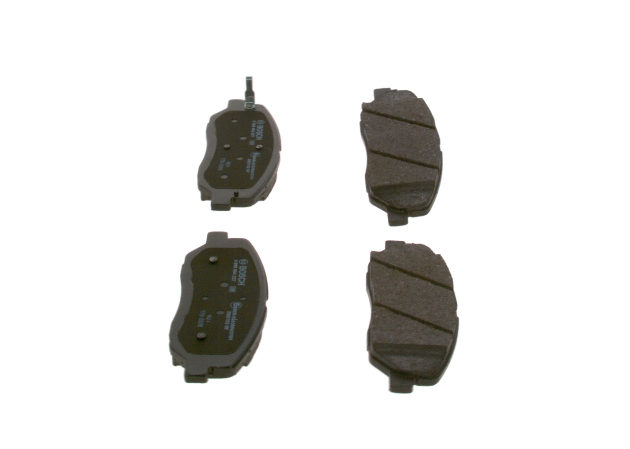 Brake Pad Set, disc brake 0 986 494 227