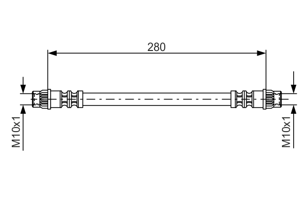 制动软管 1 987 476 517
