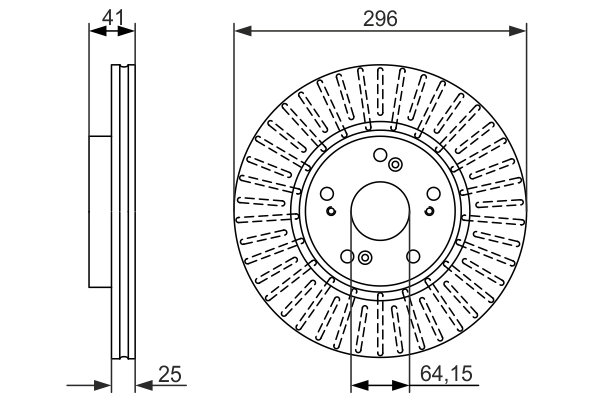 Brake Disc 0 986 479 744