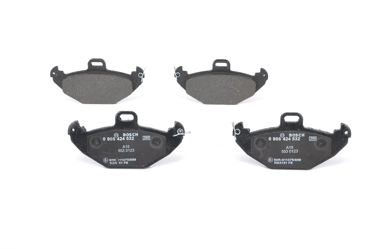 Brake Pad Set, disc brake 0 986 424 532