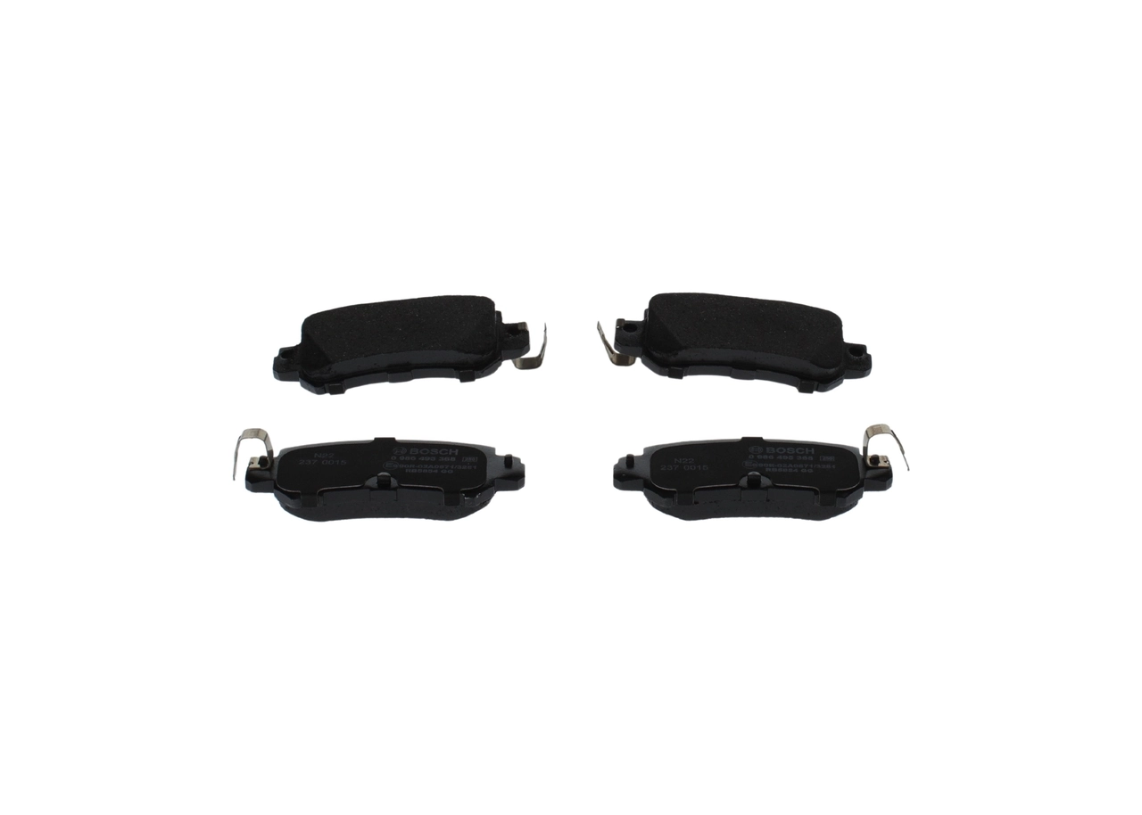 Brake Pad Set, disc brake 0 986 495 368