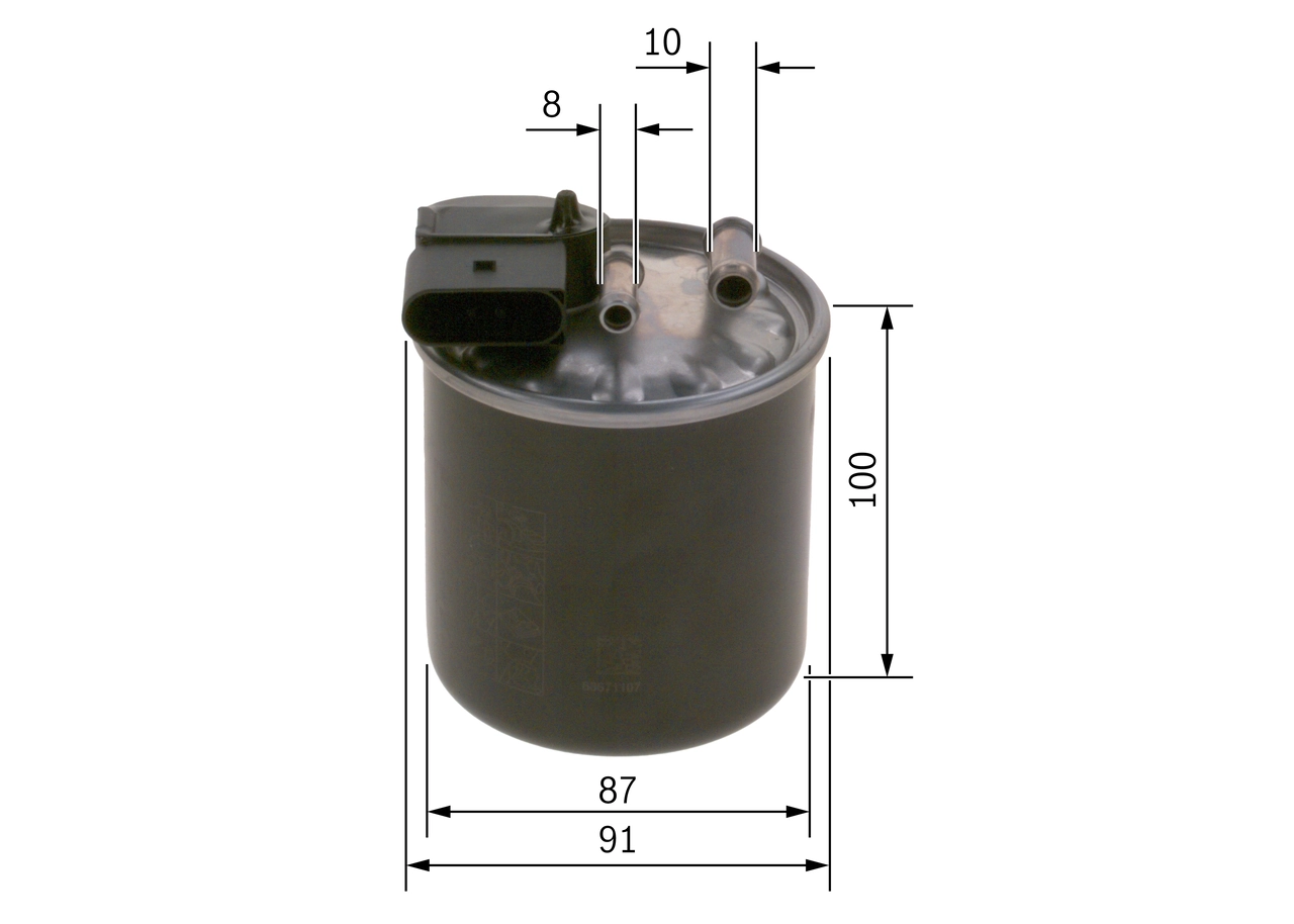 Fuel Filter F 026 402 842