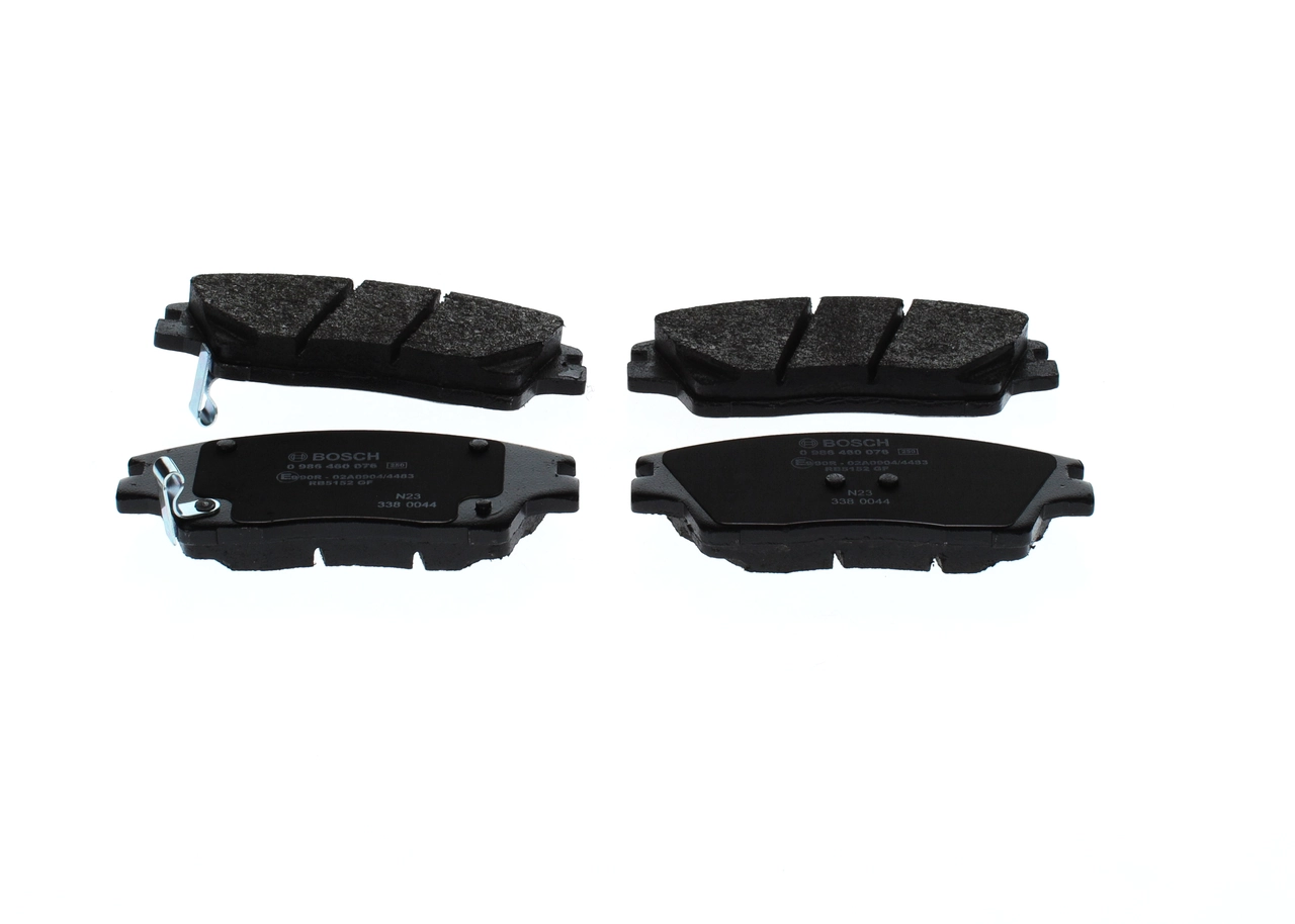 Brake Pad Set, disc brake 0 986 460 076