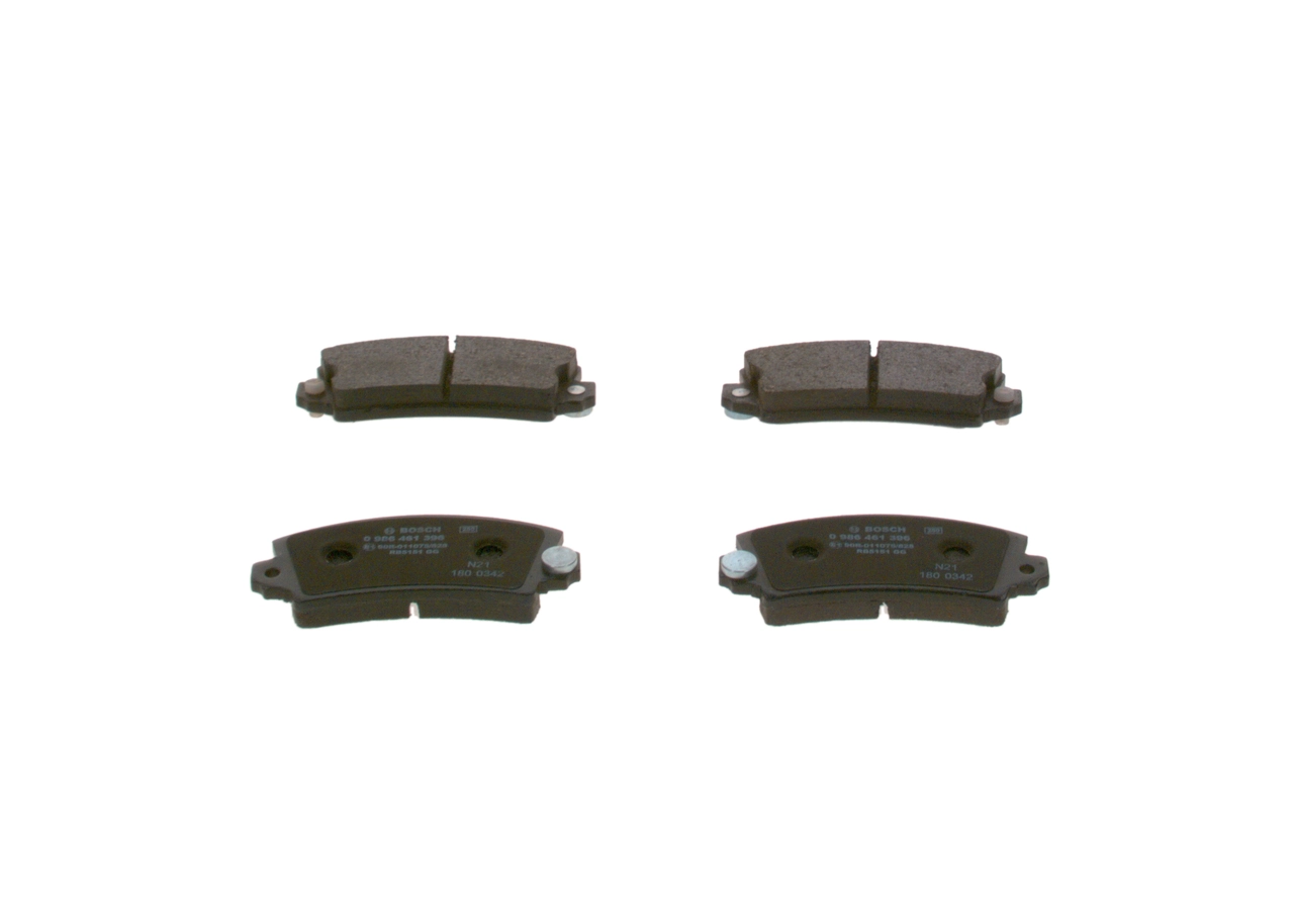 Brake Pad Set, disc brake 0 986 461 396