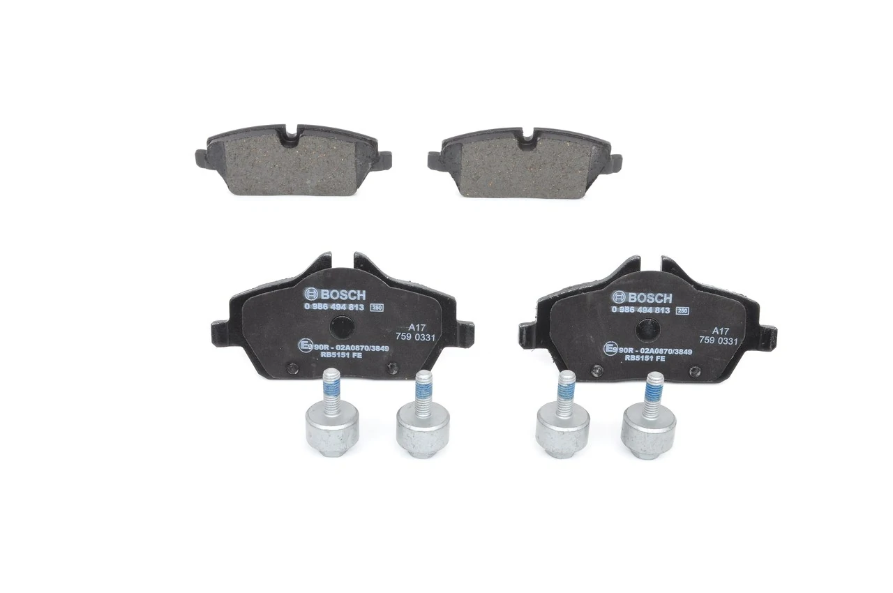 Set Pad Brek, Brek Piring 0 986 494 813