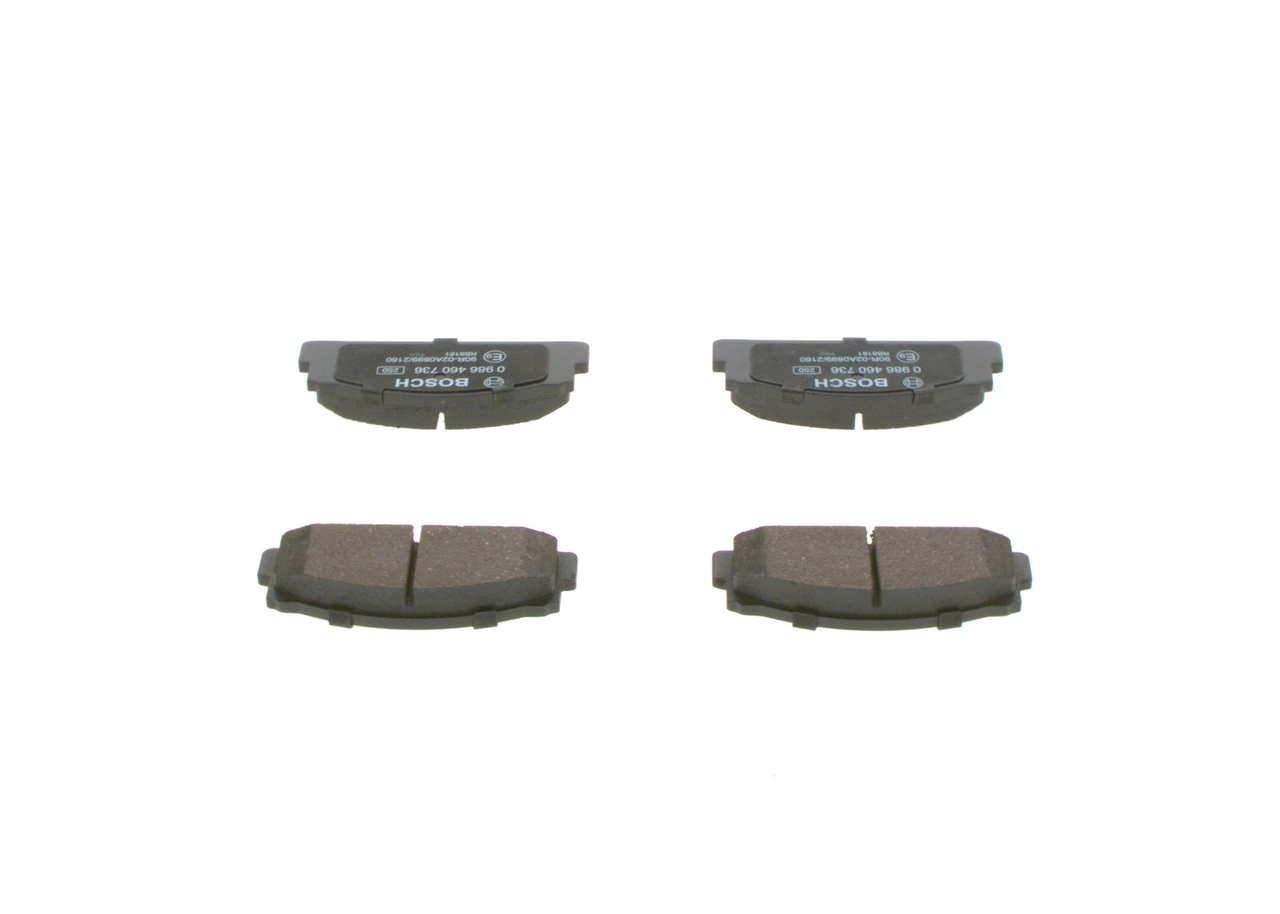 Brake Pad Set, disc brake 0 986 460 736