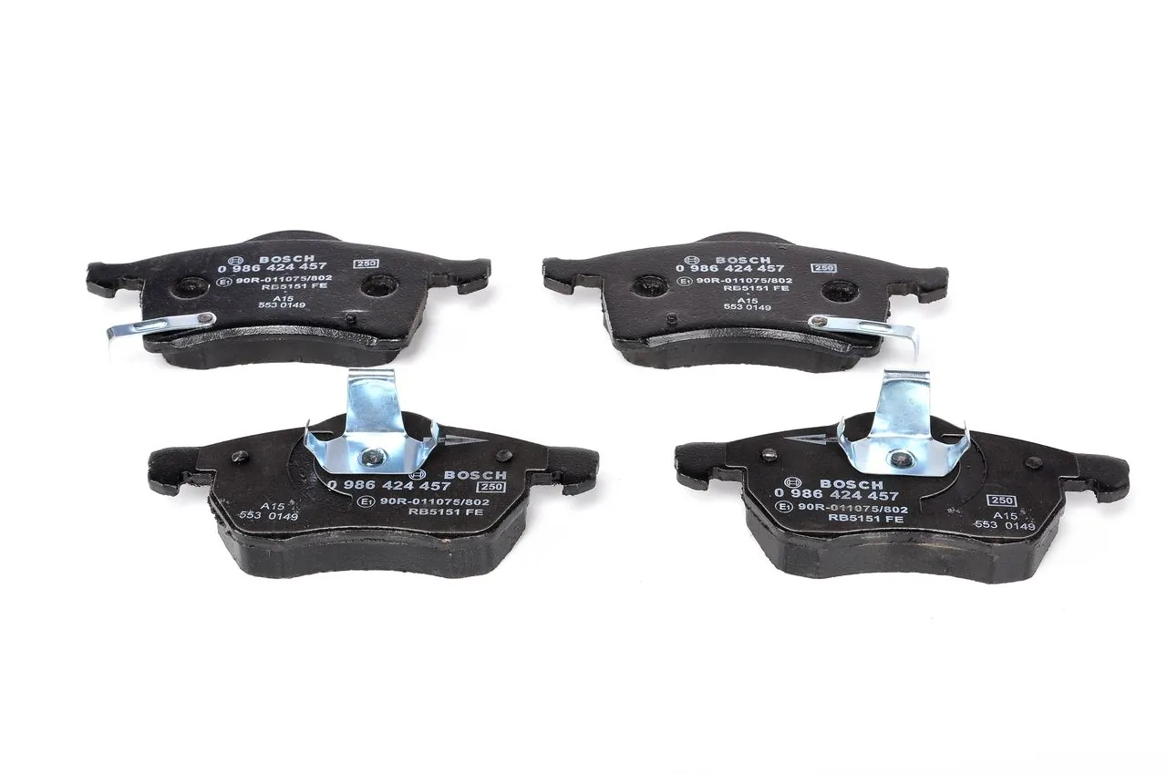 Brake Pad Set, disc brake 0 986 424 457
