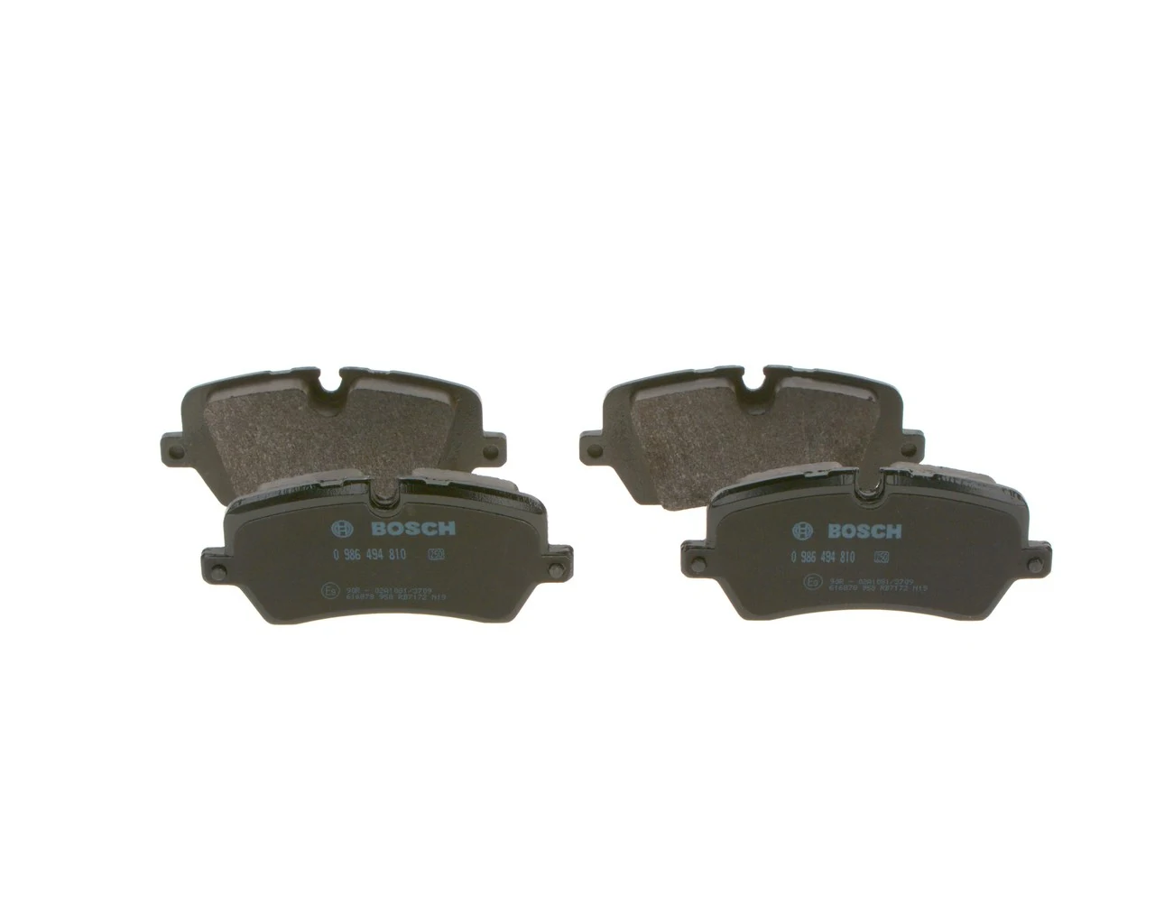 Set bantalan rem, rem cakram 0 986 494 810