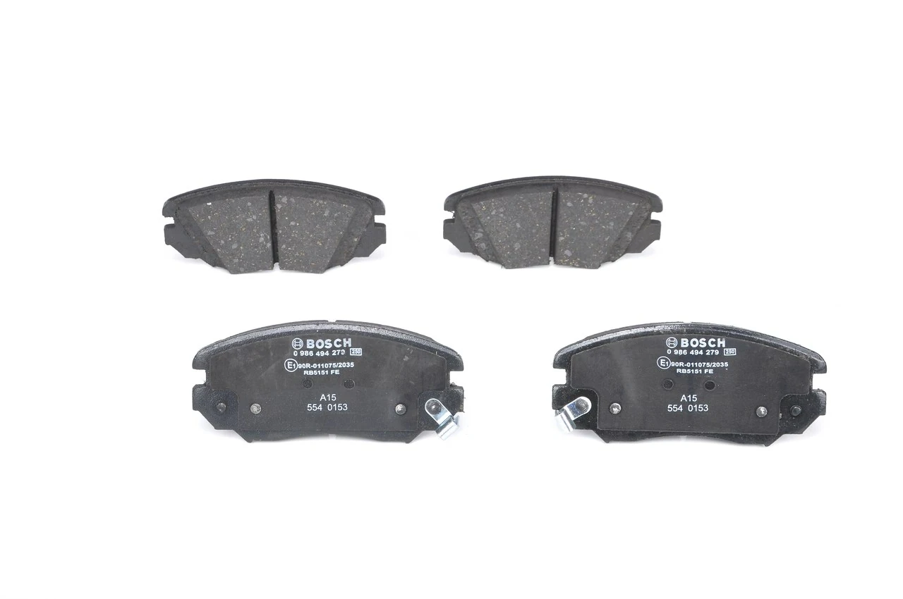 Brake Pad Set, disc brake 0 986 494 279