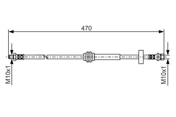 Brake Hose 1 987 476 885