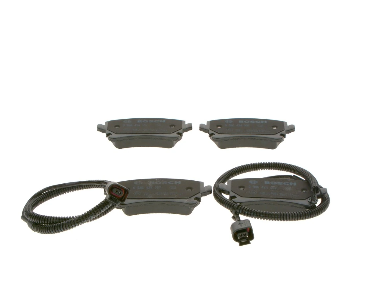 Brake Pad Set, disc brake 0 986 424 057
