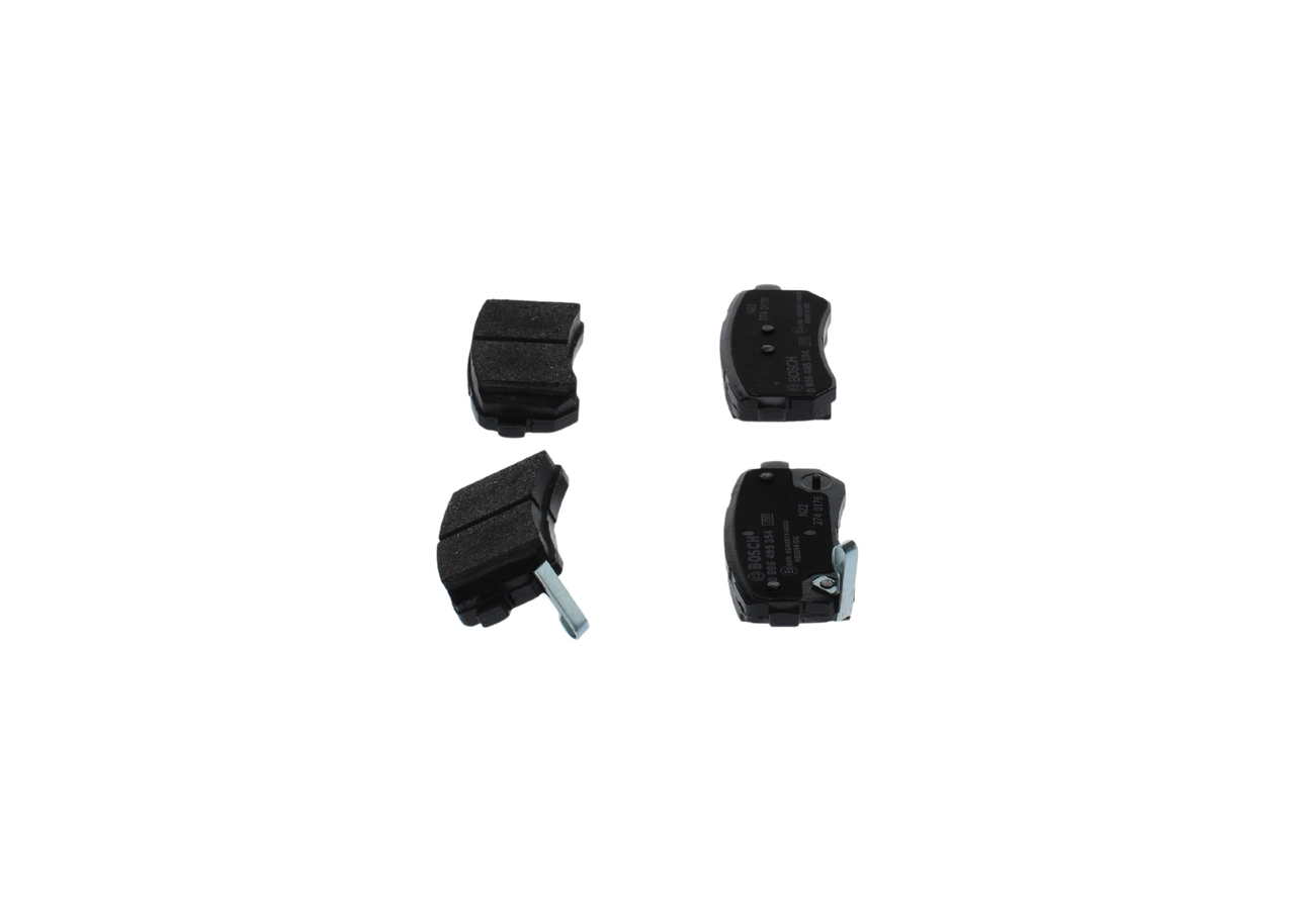 Brake Pad Set, disc brake 0 986 495 354