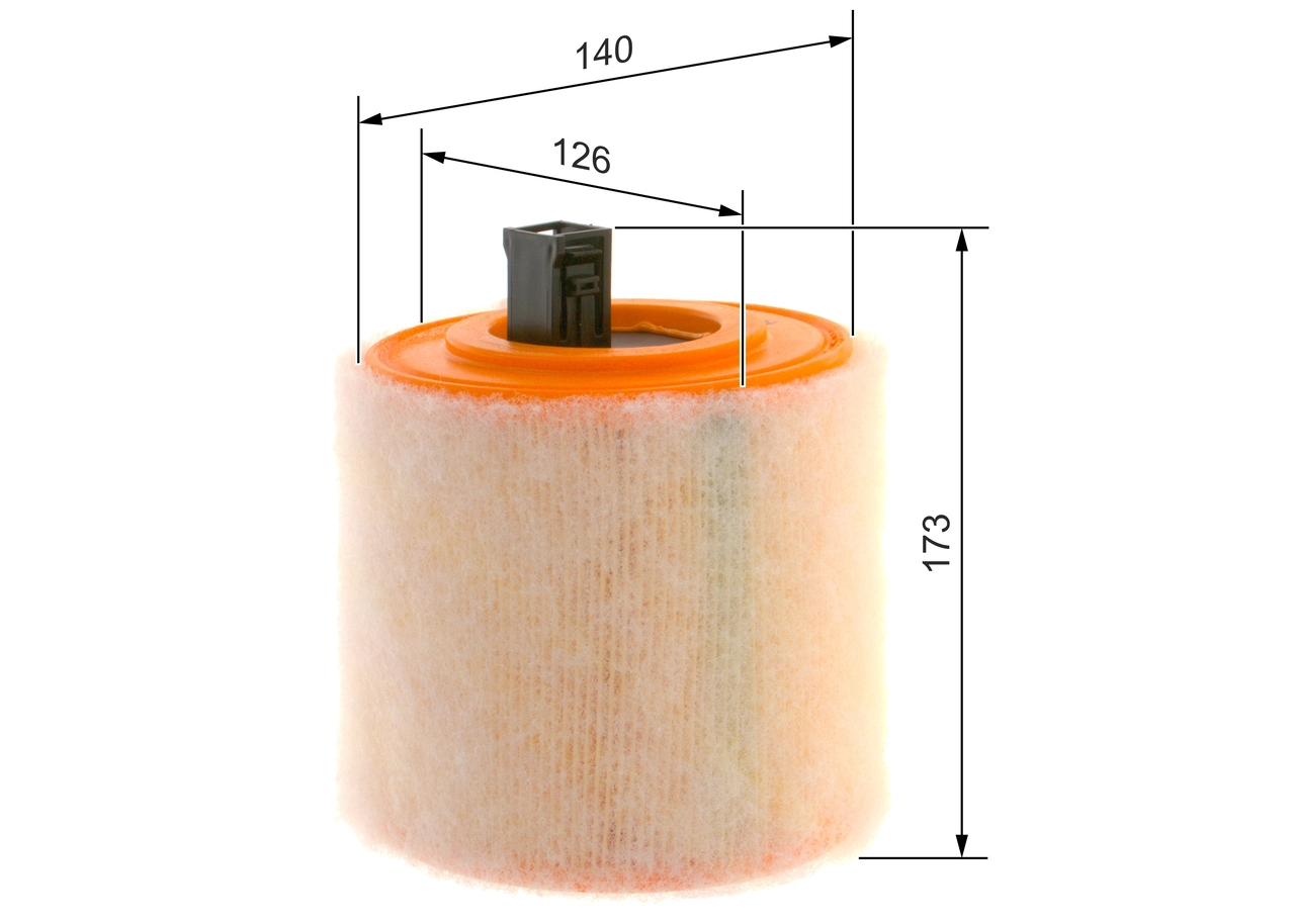 فلتر هواء F 026 400 436