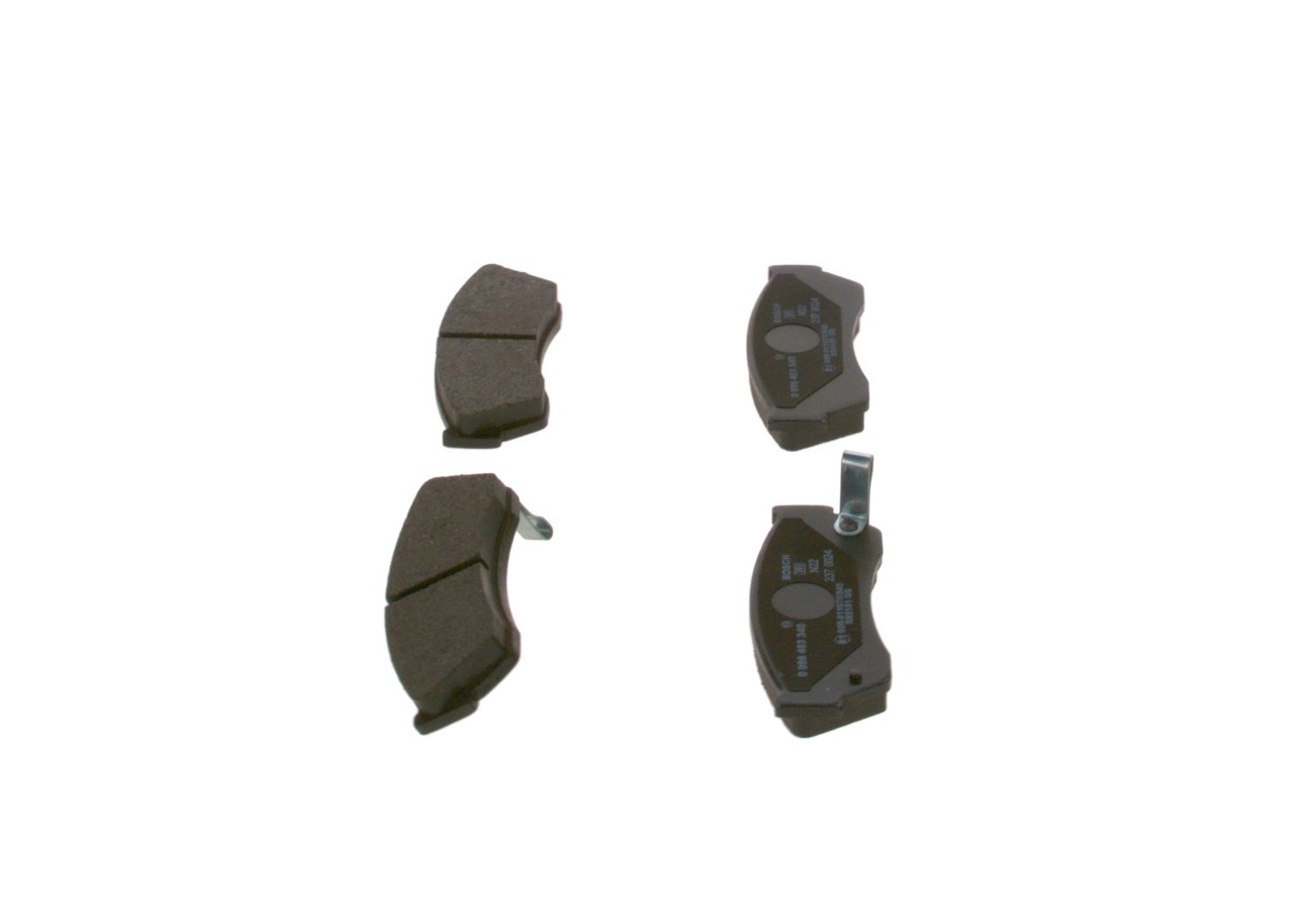 Brake Pad Set, disc brake 0 986 493 340
