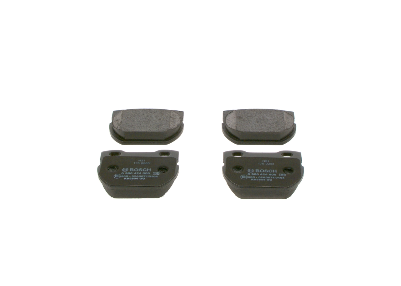 Brake Pad Set, disc brake 0 986 424 606