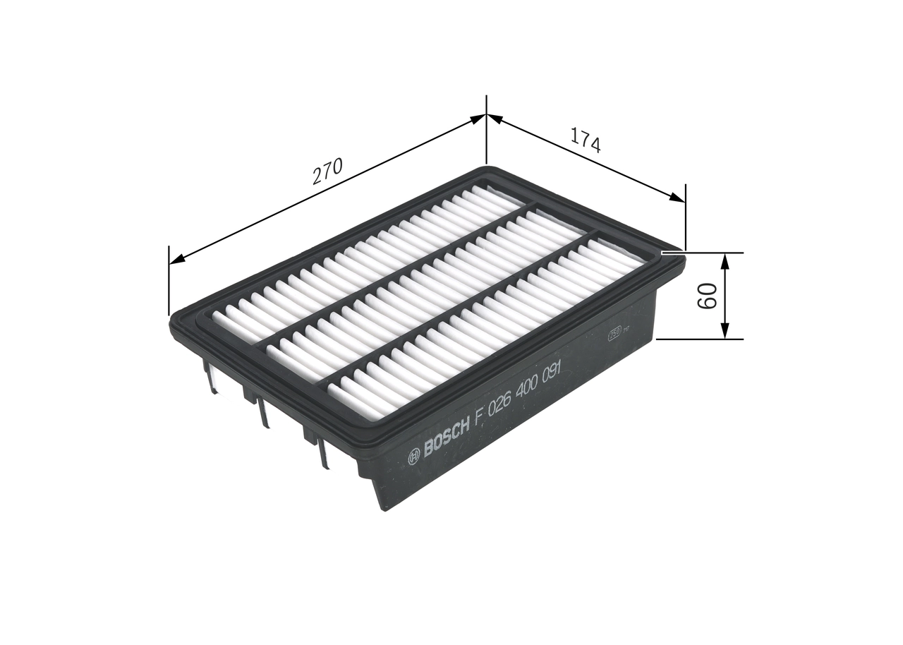 Air Filter F 026 400 091