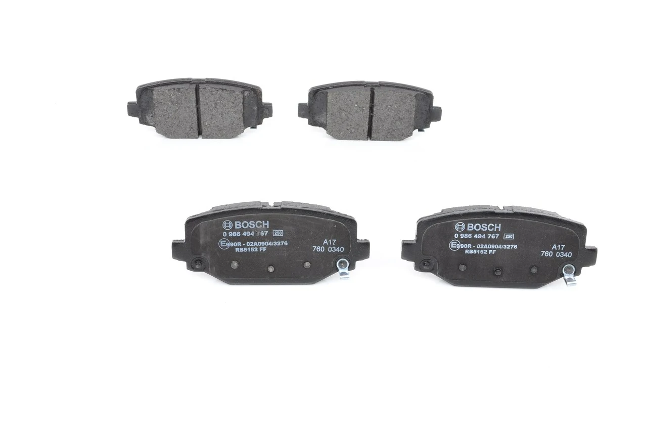 Brake Pad Set, disc brake 0 986 494 767