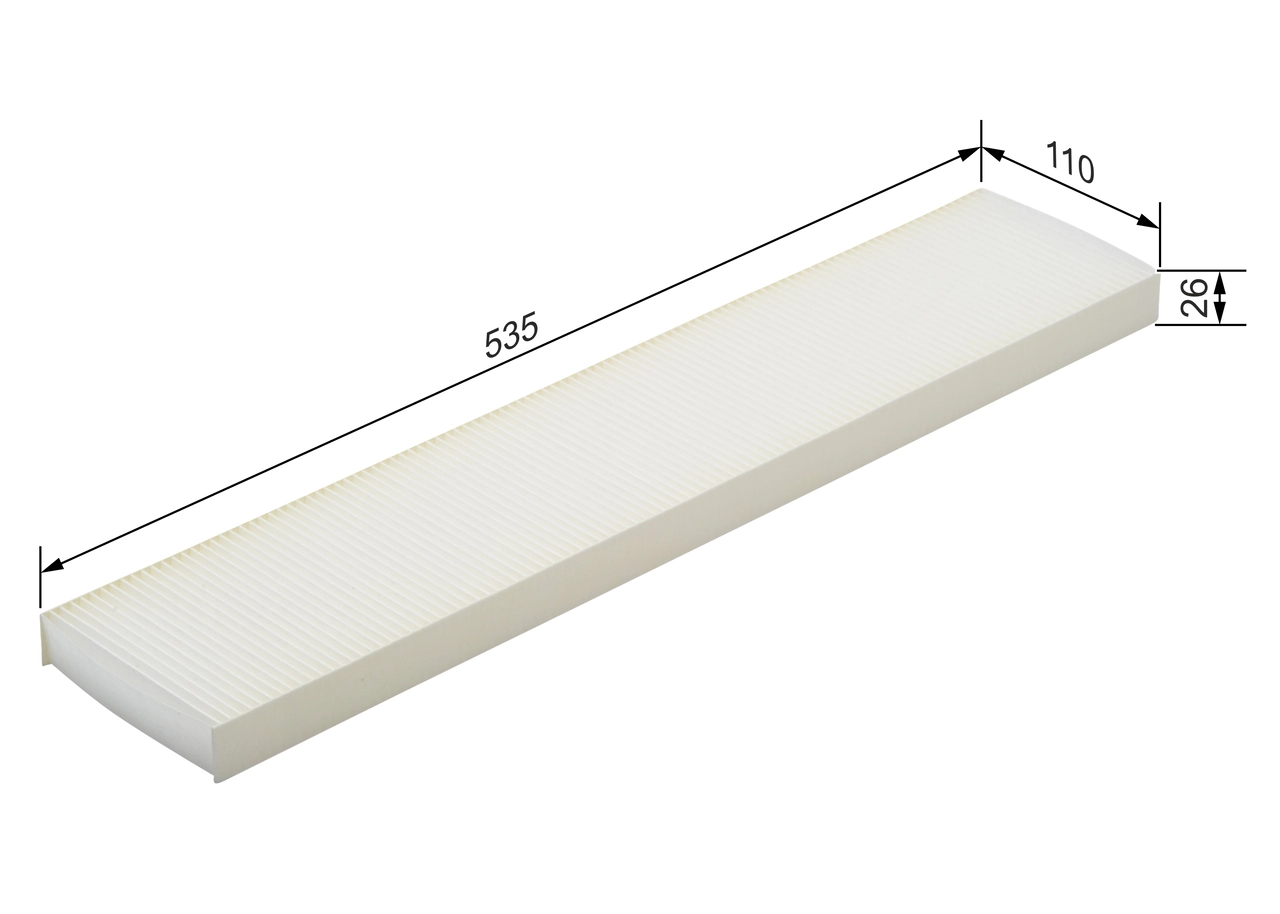 Filter, cabin air 1 987 432 028