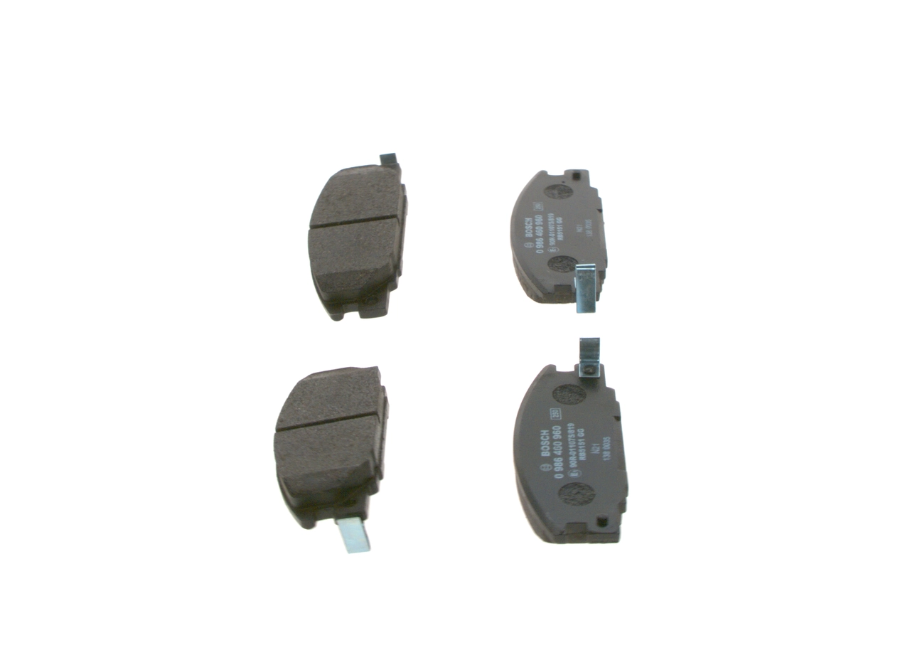 Brake Pad Set, disc brake 0 986 460 960