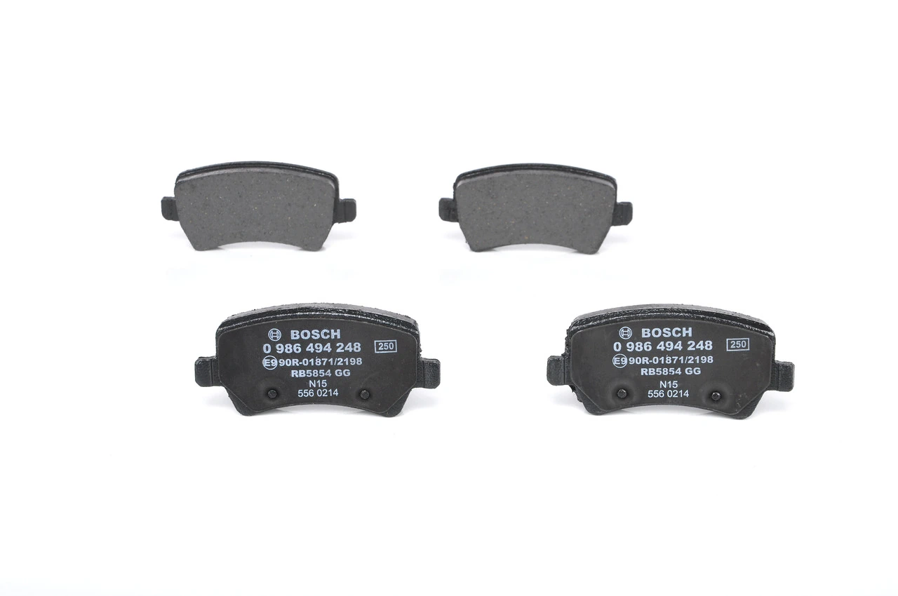 Brake Pad Set, disc brake 0 986 494 248