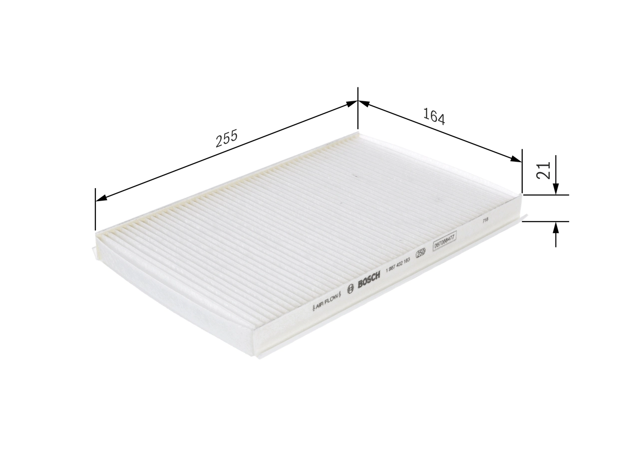Filter, cabin air 1 987 432 183