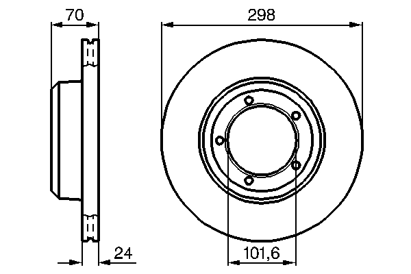 Brake Disc 0 986 478 824