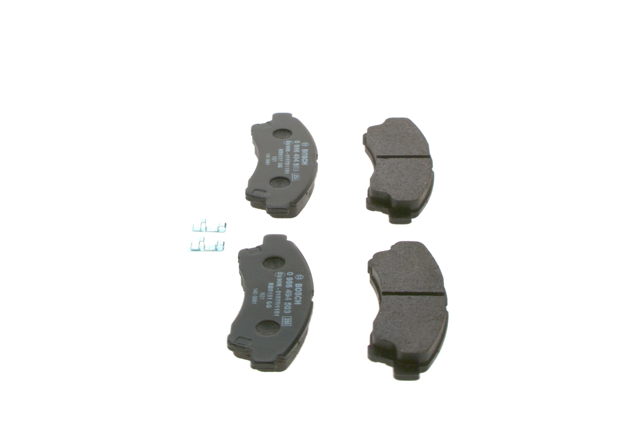 Brake Pad Set, disc brake 0 986 494 503