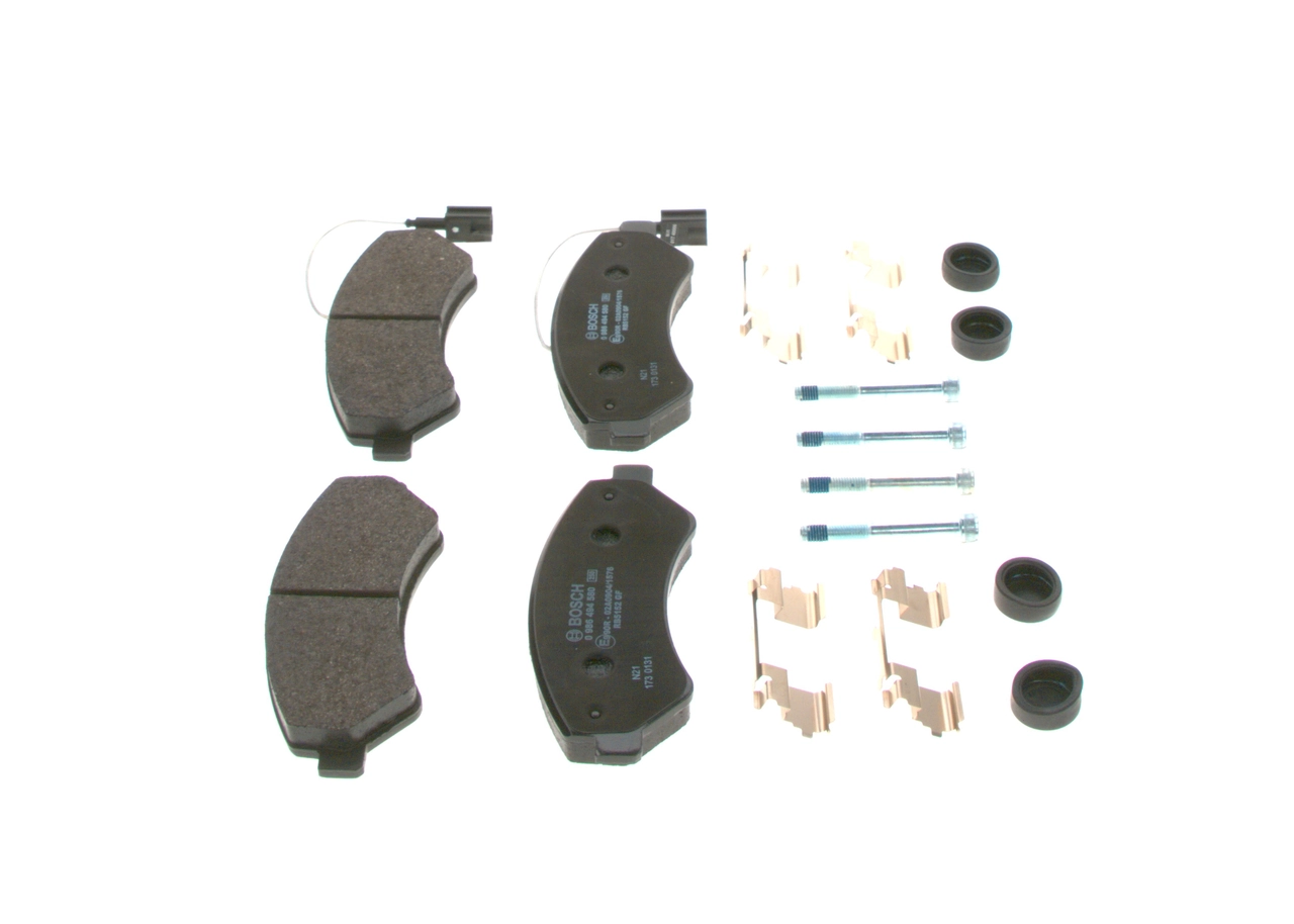 Brake Pad Set, disc brake 0 986 494 580