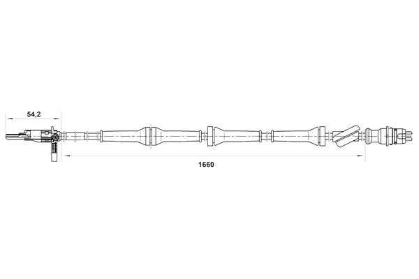 BOSCH 0 265 007 071 Sensor, wheel speed