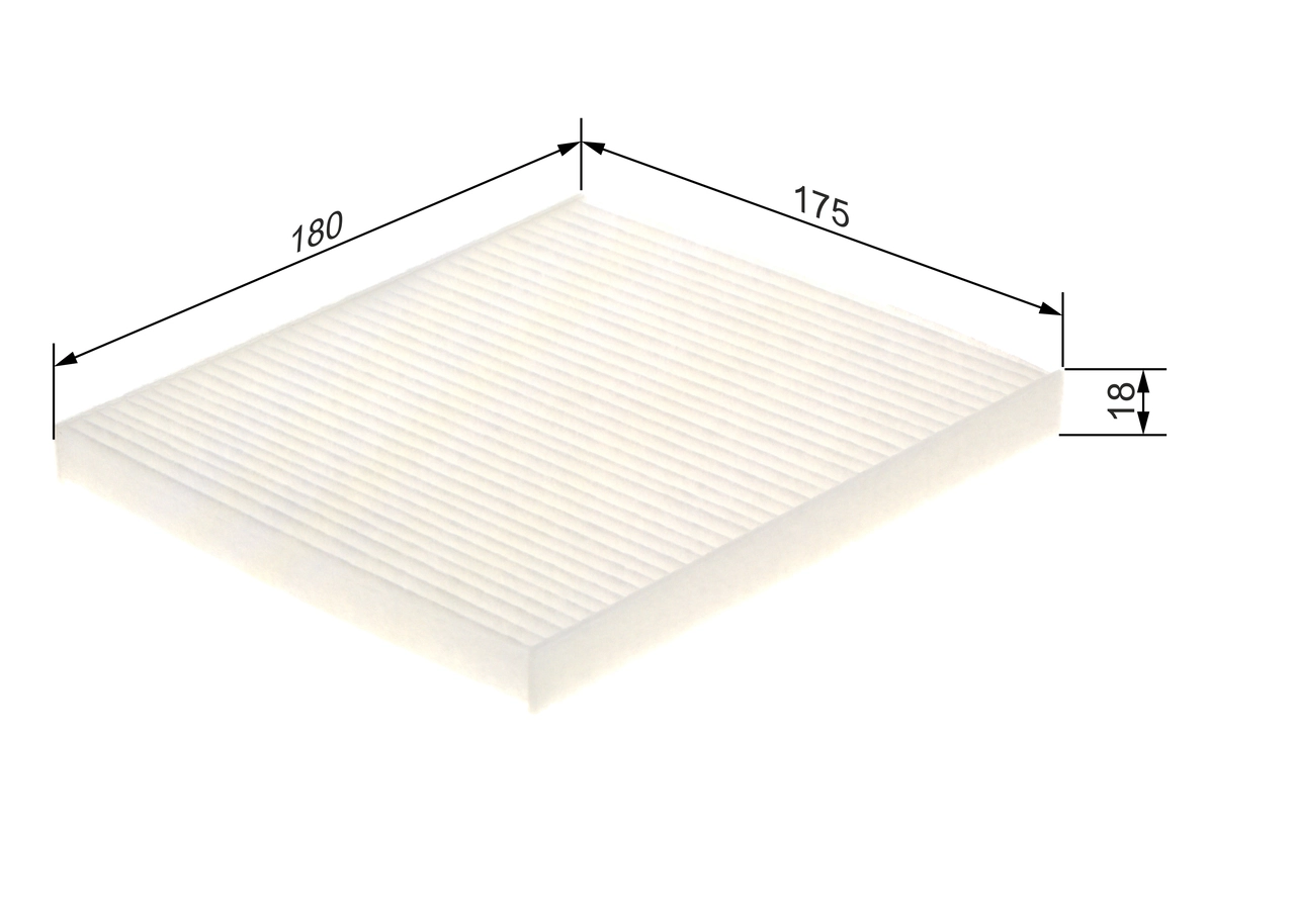 Filter, cabin air 1 987 435 096