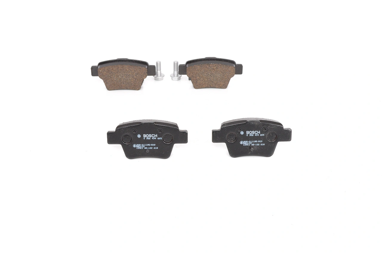 Brake Pad Set, disc brake 0 986 494 605
