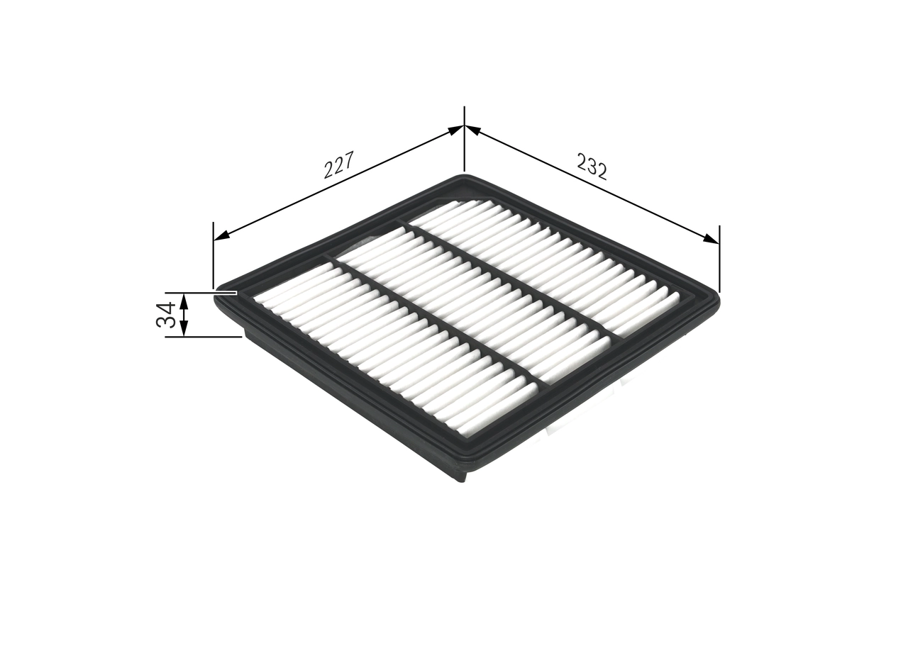 Filter udara F 026 400 407
