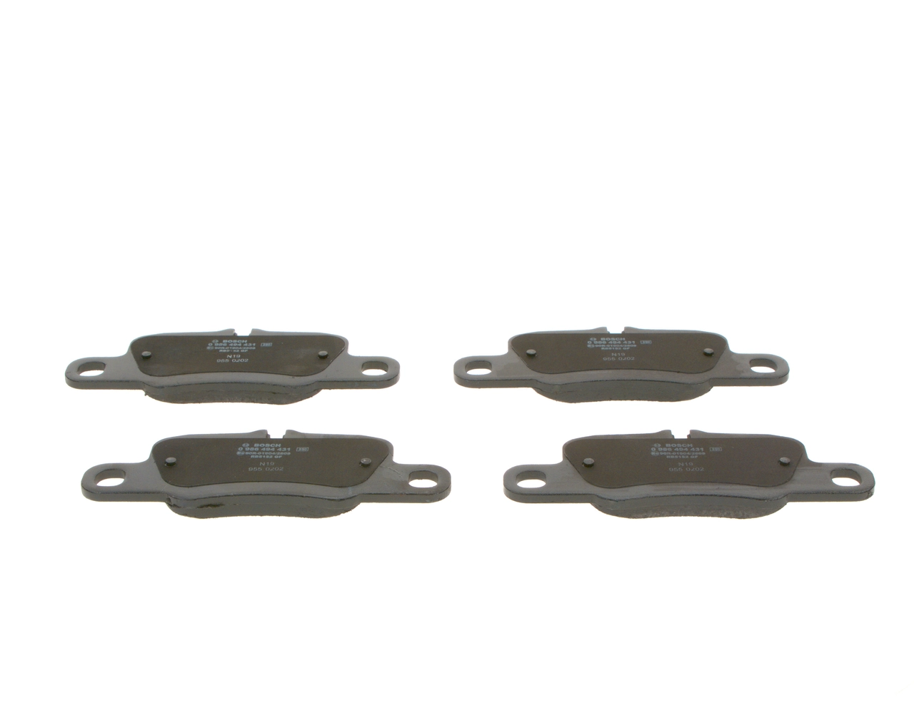 Brake Pad Set, disc brake 0 986 494 431