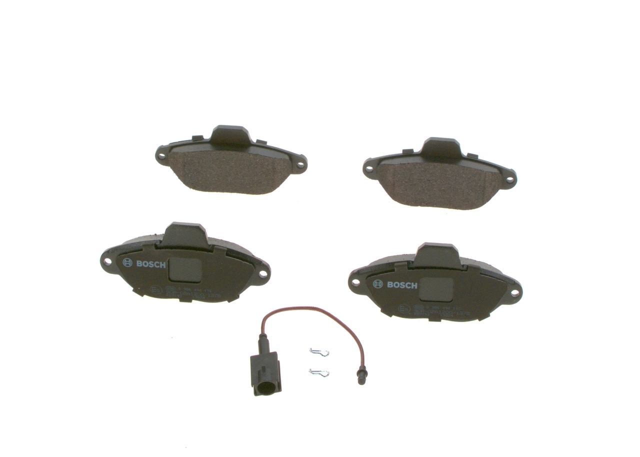 Brake Pad Set, disc brake 0 986 494 115
