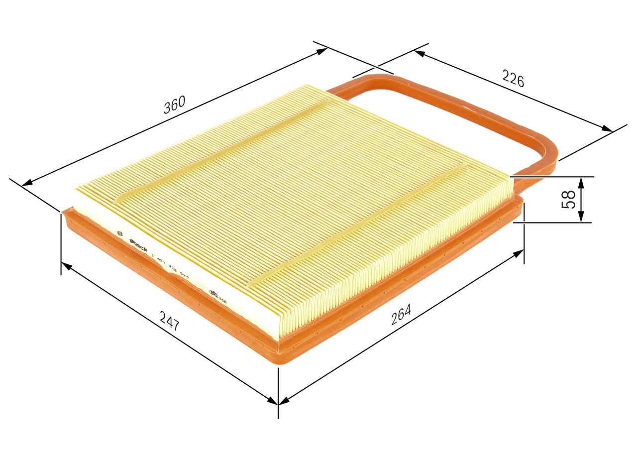 Air Filter 1 457 433 574