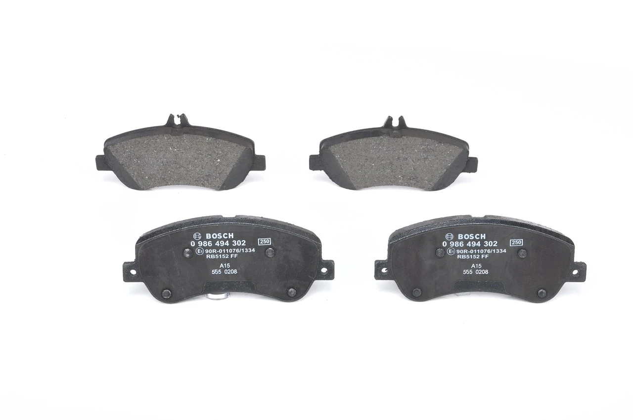 Brake Pad Set, disc brake 0 986 494 302